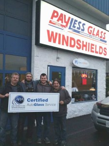 ARA Certified Technicians at PayLess Glass